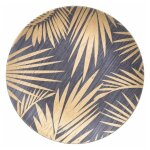 Assiette de pr�sentation galerie des merveilles 33cm noir - paris prix