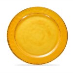 Assiette de prsentation jaune  22  28 cm - pujadas