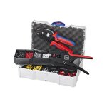 Knipex - coffret de sertissage n° 97 90 24 pour cosses 1252 pièces, pour section de conducteur : 0, 5 ... Knipex - coffret de sertissage n° 97 90 24 pour cosses 1252 pièces, pour section de conducteur : 0, 5 ...