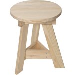 Astigarraga - tabouret bas en pin massif one Astigarraga - tabouret bas en pin massif one