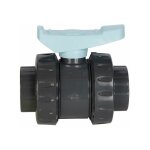 Vanne pvc astore double union à coller 50mm pn16 astore ast50 Vanne pvc astore double union à coller 50mm pn16 astore ast50