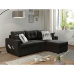 Bestmobilier - astoria - canapé d'angle réversible - convertible avec coffre - style contemporain - 4 ... Bestmobilier - astoria - canapé d'angle réversible - convertible avec coffre - style contemporain - 4 ...