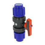 Astral - vanne plastique 1 / 4 tour compression 25