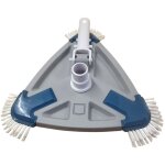 Astralpool - balai triangulaire avec brosses astral pool blue line - piscine liner