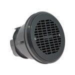 Pi�ce � sceller piscine - bonde de fond liner parker - mod�le norm - grille plate - gris anthracite de ...