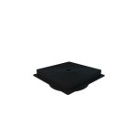 Astralpool - pièce à sceller piscine - couvercle de skimmer rond socle carré - gris anthracite de Astralpool - pièce à sceller piscine - couvercle de skimmer rond socle carré - gris anthracite de