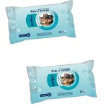 Paquet de 36 lingettes hygine animaux - lot de 2 - astuceo