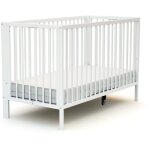 Les tendances - at4 - lit bébé pliant essentiel en bois Les tendances - at4 - lit bébé pliant essentiel en bois