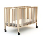 At4 - lit bb pliant essentiel en bois
