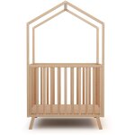 At4 - parc b�b� �volutif cabane avec toit confort en bois