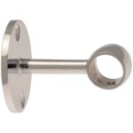 2 support plafond ou tête de lit - chrome brillant - 5cm - diamètre 16 2 support plafond ou tête de lit - chrome brillant - 5cm - diamètre 16