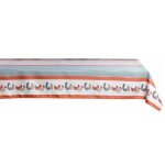 Atelier du coton - nappe rectangulaire 150x250 cm poule ou coq
