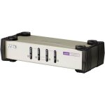 Aten - cs84u - commutateur kvm vga usb - ps / 2 � 4 ports (c�bles kvm inclus)