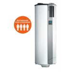 Atlantic - chauffe - eau thermodynamique aquacosy vertical mural 200l connect�
