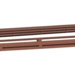 Atlantic ? entr�e d'air hygror�glable compacte 526610 ? grille a�ration vmc marron ? d�bit variable 5 ...