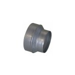 Rduction galva 200 - 125mm pour rcuperateur d'air chaud de chemine