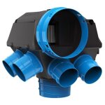 Atlantic - groupe hygrocosy vmc hygror�glable 6 sanitaires 412291