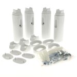Atlantic - kit fixations murales droit / galbe 098191 - seche - serviettes