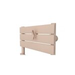 Atlantic - pat�re papillon pour s�che - serviettes lames plates beige 850265