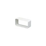 Raccord droit rectangulaire - 55 x 110 mm atlantic 460001 Raccord droit rectangulaire - 55 x 110 mm atlantic 460001