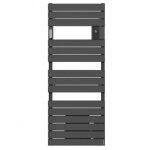 Atlantic - radiateur sche - serviettes connect adelis avec soufflerie 1500w anthracite - 861552