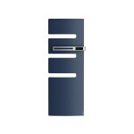 Atlantic - radiateur sèche - serviettes connecté serenis avec soufflerie mât droite 1750w bleu profond ... Atlantic - radiateur sèche - serviettes connecté serenis avec soufflerie mât droite 1750w bleu profond ...
