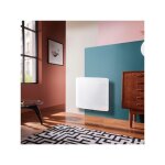 Atlantic - radiateur fonte verali 1900w horizontal blanc brillant 507655