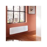 Atlantic - radiateur fonte verali 1500w plinthe blanc brillant 507658