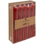 Lot de 10 bougies btons rouge 45g atmosphera crateur d'intrieur