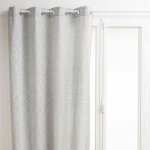 Lot de 2 rideaux voilage 'fred' 60x120cm lin Lot de 2 rideaux voilage 'fred' 60x120cm lin