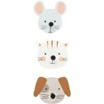 Lot de 3 patères enfants adoni 1 crochet multicolore atmosphera créateur d'intérieur Lot de 3 patères enfants adoni 1 crochet multicolore atmosphera créateur d'intérieur