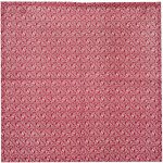 Lot de 4 serviettes de table olia rouge 40x40cm atmosphera crateur d'intrieur