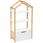 Bibliothèque pour enfants maison blanche h120cm ? atmosphera créateur d'intérieur, mobilier de rangement ... Bibliothèque pour enfants maison blanche h120cm ? atmosphera créateur d'intérieur, mobilier de rangement ...