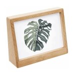 Cadre photo dco 'bois horizontal' 10x15cm beige
