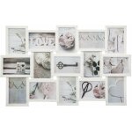 Atmosphera - cadres photo, collage, 15 lments, vieilli, couleur blanc