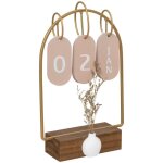 Calendrier the floral 19x29, 5cm multicolore atmosphera cr�ateur d'int�rieur