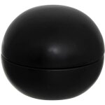 Atmosphera - cendrier olme en cramique d10cm noir crateur d'intrieur