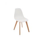 Atmosphera - chaise enfant scandinave blanc crateur d'intrieur