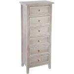 Chiffonnier charme - 6 tiroirs Chiffonnier charme - 6 tiroirs