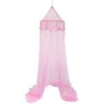 Ciel de lit enfant mademoiselle rose 250x60cm atmosphera crateur d'intrieur