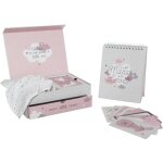 Atmosphera - coffret cadeau de naissance � made with love � - rose cr�ateur d'int�rieur