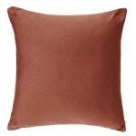 Coussin dhoussable 'jovi' 38x38cm terracotta