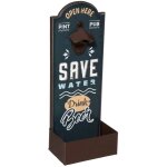 D�capsuleur lenzo en m�tal 36x14cm atmosphera cr�ateur d'int�rieur