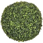 Boule de buis artificiel vert d38cm atmosphera cr�ateur d'int�rieur