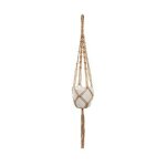 Cache pot suspendu 'corde' 75cm naturel Cache pot suspendu 'corde' 75cm naturel