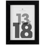 Cadre photo bois eva noir 13x18cm atmosphera crateur d'intrieur