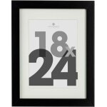 Cadre photo bois eva noir 18x24cm atmosphera créateur d'intérieur Cadre photo bois eva noir 18x24cm atmosphera créateur d'intérieur