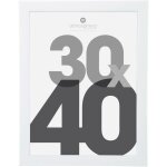 Cadre photo lise en cristal blanc 30x40 cm ? atmosphera créateur d'intérieur Cadre photo lise en cristal blanc 30x40 cm ? atmosphera créateur d'intérieur