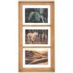 Cadre photo collage eliott pour 3 photos avec arbre de mangue en verre - design lgant par atmosphera ...
