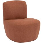 Atmosphera - chauffeuse leone rose terracotta cr�ateur d'int�rieur